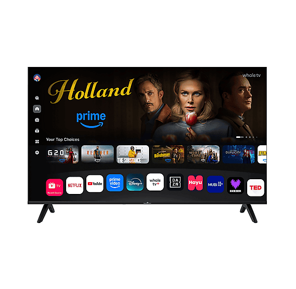 TV QLED 50" - Smart Tech 50QH02K 50" QLED UHD 4K Smart TV Whale OS, QLED 4K, Quad core ARM Cortex-A55 1.9GHz, DVB-T2 (H.265), Negro