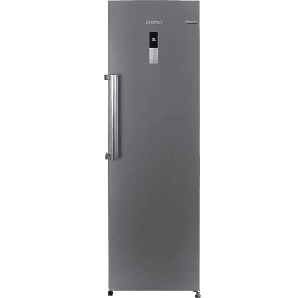 Frigorífico una puerta - Infiniton CL-360L85XEN, No Frost, 185 cm Altura, 375 l, Inverter, LED, Inox