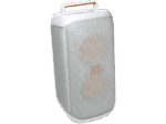Altavoz de gran potencia - JBL PartyBox Club 120, Portátil para fiestas, Asa plegable, Bluetooth, Resistente salpicaduras, Autonomía 12h, 160W, Blanco