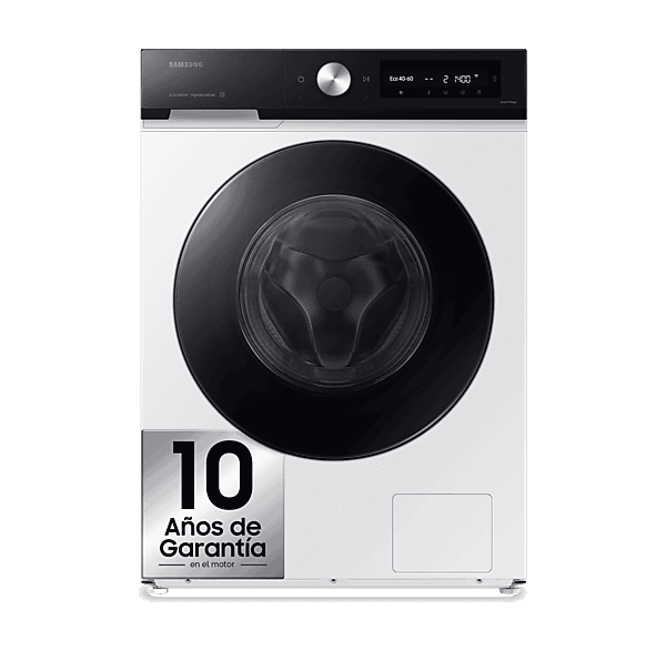Lavadora carga frontal - Samsung WW11DB7B94GEU3, 11 kg, 1400 rpm, Autodosificación, AI EcoBubble™, Clase A -20%, Función WiFi con SmartThings™, Blanco