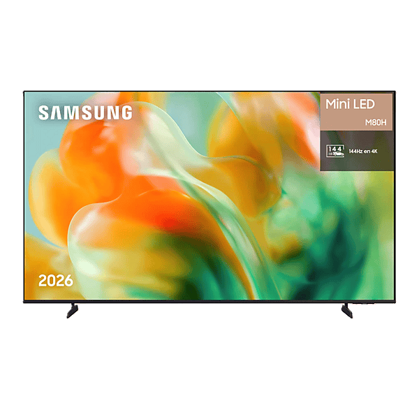 TV Mini LED 65" - Samsung TU65M80HAUXXC, UHD 4K, NQ4 AI Gen2 Processor, Smart TV, Full AI, Negro