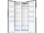 Frigorífico americano - Infiniton SBS-456A78XEL, No Frost, 177.5 cm Altura, 410 l, Inverter, 40 dB(A), Fresh Zone, Bi-Zona Indoor, Inox - Imagen 3