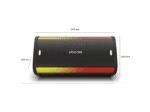 Altavoz de gran potencia - Vieta Party 220, 70 W, Con batería, Autonomía 9h, Bluetooth, Negro - Imagen 7