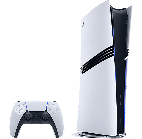 Consola - Sony PS5 Pro (2025), 2 TB SSD, 4K Spectral Super Resolution (PSSR), 1 mando, Digital (sin lector de discos), Blanco