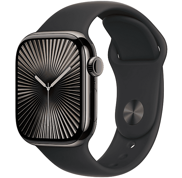 Smartwatch - Apple Watch Series 10, M/L, Titanio, Gris