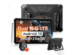 Tablet - Blackview Active 12 PRO 5G, 256 GB, Negro, 11 " Full-HD+, 12 GB RAM, MediaTek Dimensity 7300 (Ocho núcleos), Tablet Android