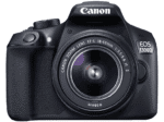 Cámara digital - Canon EOS 1300D EFS18-55 DC, 18 megapixel, Full HD 1080p, Negro