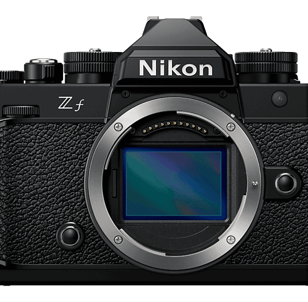 Cámara EVIL - Nikon Z f, 24.5 megapixel, 24,5 MP, Pantalla Táctil Abatible LCD TFT, Negro