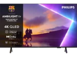 TV QLED 43" - Philips Ambilight 43PUS8510/12, UHD 4K, Titan OS, Smart TV, Pixel Precise Ultra HD, Dolby Atmos, Negro mate