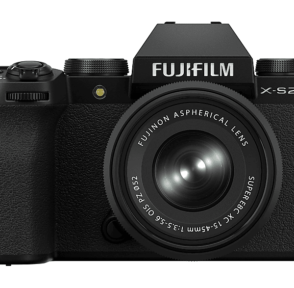 Cámara EVIL - Fujifilm X-S20 Kit XC, 26,1 megapixel, X-Trans CMOS, 1920 x 1080 píxeles, 2048 x 1080 píxeles, 3840 x 2160 píxeles, 4096 x 2160 píxeles