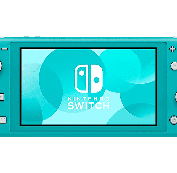 Consola - Nintendo Switch Lite, Portátil, Controles integrados, Azul turquesa