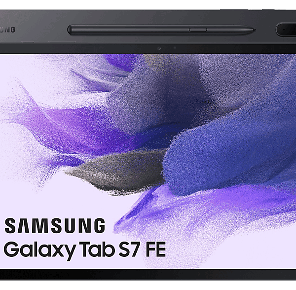 Tablet - Samsung TAB S7 FE 12.4P/6+128GB/WIFI/BLACK, Negro, 12,4 " WQXGA, 6 GB RAM, Qualcomm SM7225-4-AB, Tablet Android