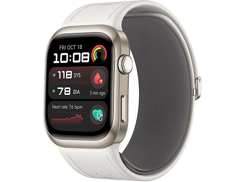 01-366 Smartwatch - Huawei WATCH D2 WHITE, 26.5 mm, Aluminio, Blanco - Imagen 1