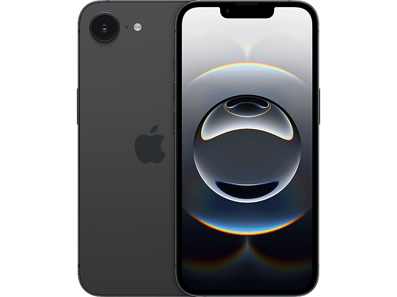 01-372 Smartphone - Apple iPhone 16e, Negro, 128 GB, 5G, 6.1 " OLED Super Retina XDR, Chip A18, iOS - Imagen 1
