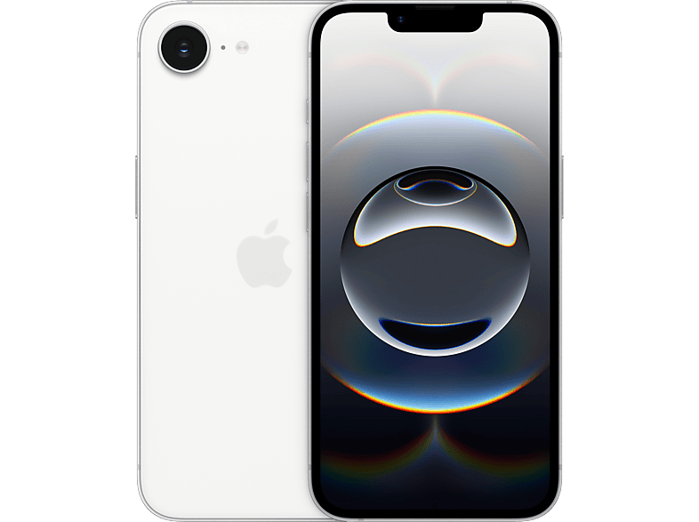 01-373 Smartphone - Apple iPhone 16e, Blanco, 128 GB, 5G, 6.1 " OLED Super Retina XDR, Chip A18, iOS - Imagen 1