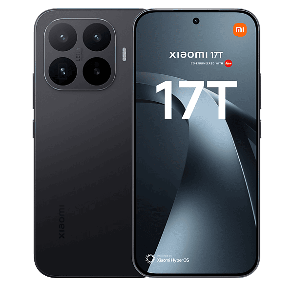 Móvil - Xiaomi 17T, Negro, 256GB, 12GB RAM, 6.59" POLED, MediaTek Dimensity 8500 - Ultra de 4 nm, 6500mAh