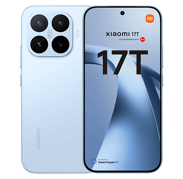 Móvil - Xiaomi 17T, Azul, 256GB, 12GB RAM, 6.59" POLED, MediaTek Dimensity 8500 - Ultra de 4 nm, 6500mAh