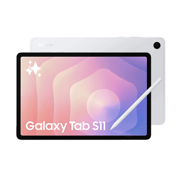Tablet - Samsung Galaxy Tab S11, 11" WQXGA+, 12 GB RAM, 256 GB, Plata, con S Pen