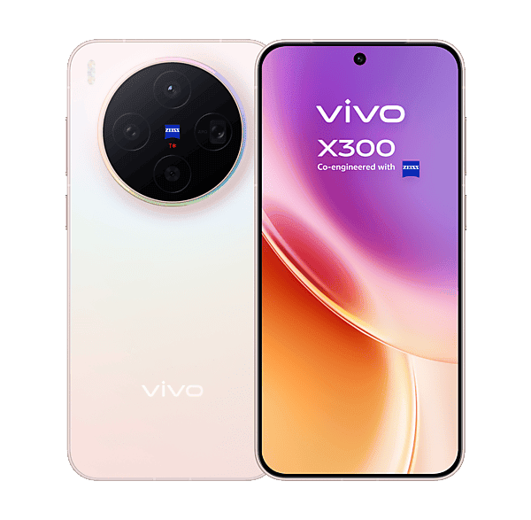 Móvil - Vivo X300, Halo Pink, 512 GB, 16 GB RAM, 6.31 " AMOLED 120 Hz, MediaTek Dimensity 9500, 5360 mAh