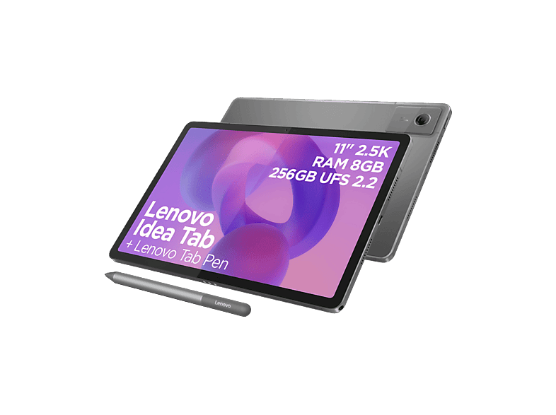 01-466 Tablet - Lenovo Idea Tab, 256,00 GB, Gris, 11,00 " UFHD, 256 MB RAM, Mediatek Dimensity 6300, Tablet Android - Imagen 1