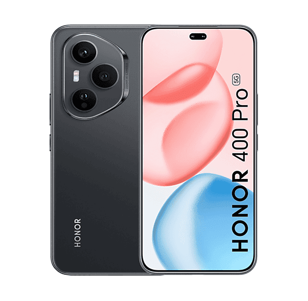 Smartphone - Honor 400 Pro, Negro, Móvil Sistema operativo propietario, 512 GB, 12 GB RAM, 6,7 " AMOLED, 120 Hz, 8 Gen 3, 5300 mAh