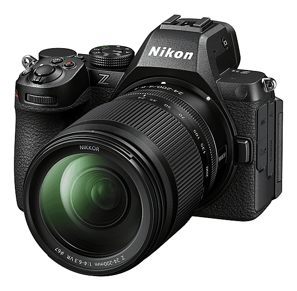 Pack Cámara EVIL - Nikon Z 5II, 25,28 megapixel, CMOS-Backlight, 4K UHD (3840 x 2160), Black