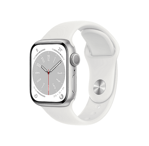 Smartwatch - Apple 1540054 APPLE WATCH S8 41 SIL AL WT SP GPS., Talla única, Aluminio, Plata