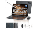 Tablet - Blackview MEGA 12, 256 GB, Gris, 12,2 " Full-HD+, 12 GB RAM, MT6886（Dimensity 7200）, Tablet Android