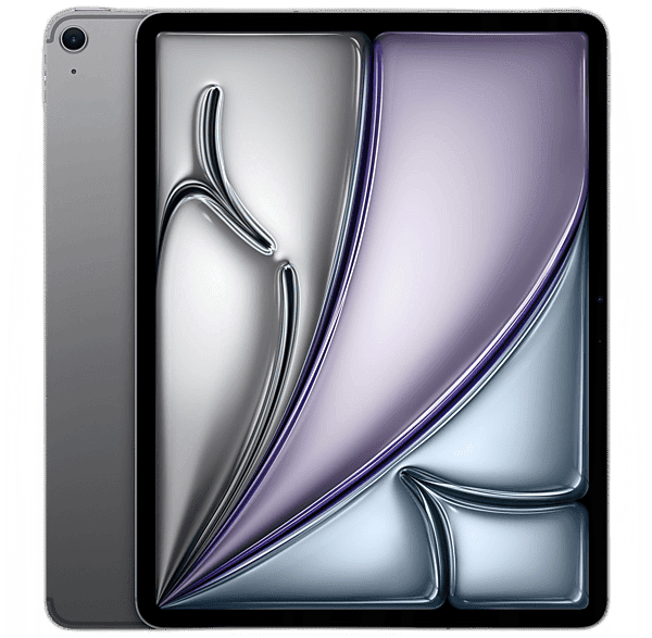Tablet - Apple iPad Air (2025), 1TB, Gris espacial, 13", WiFi+CELL, Pantalla Liquid Retina, Chip M3, 9GPU