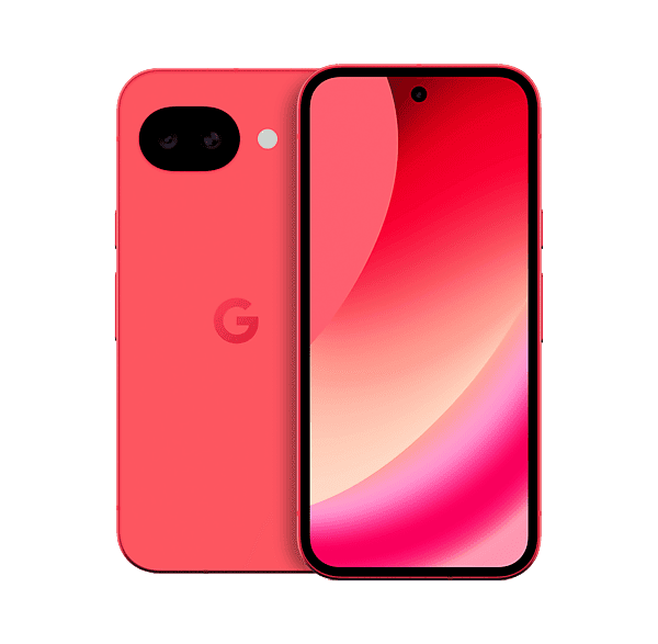 Smartphone - Google Pixel 10a, Frambuesa, 128GB, 8GB RAM, 6.3" pOLED a 422,2 ppp, Google Tensor G4, 5100 mAh