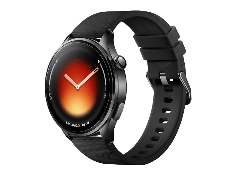 01-565 Smartwatch - Xiaomi Watch 5, Correa 135-205 mm, Pantalla AMOLED 1,54”, +150 Modos Deportivos, 18 días Autonomía, Negro - Imagen 1