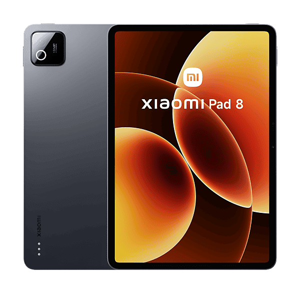 Tablet - Xiaomi Pad 8, 11.2" 3.2K 144Hz Crystal-Clear Display, 8GB RAM, 128GB, Snapdragon 8s Gen 4, 9200mAh, Gray