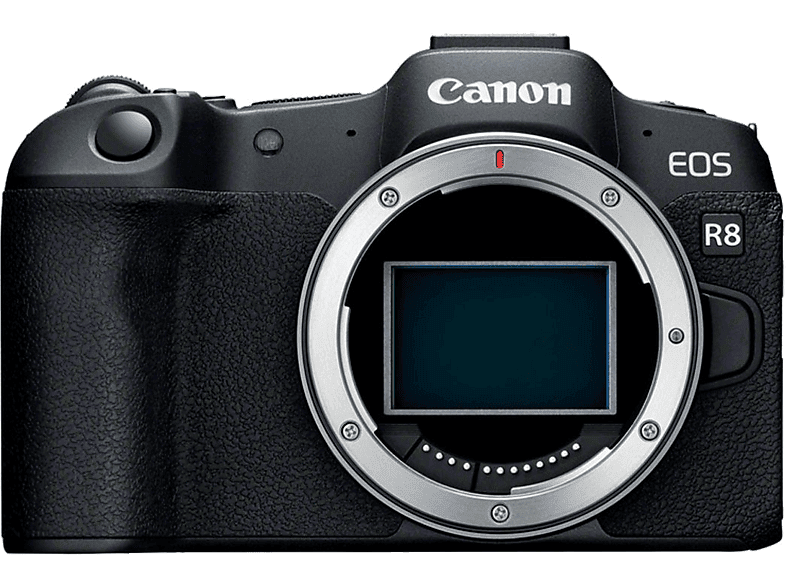 01-62 Cámara EVIL - Canon EOS R8, 24.3 megapixel, Pantalla 7.5 cm, Vídeo 4K, Wi-Fi, Negro - Imagen 1