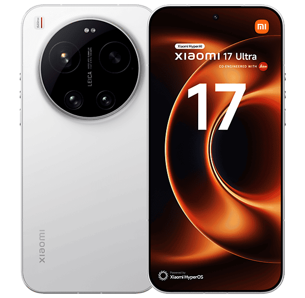 Móvil - Xiaomi 17 Ultra, Blanco, 512GB, 16GB RAM, 6.9" Hyper RGB OLED display, Snapdragon® 8 Elite Gen 5 Mobile Platform, 6000 mAh