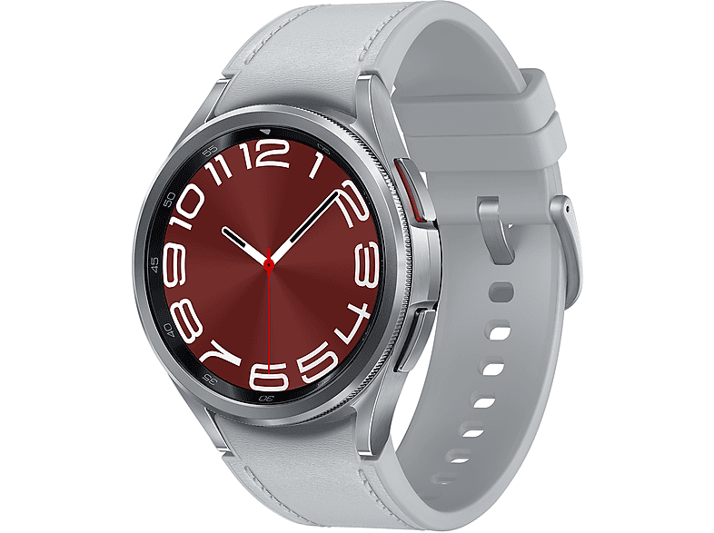 01-634 Smartwatch - Samsung WATCH6 CLASSIC LTE 4, 43 mm, Acero inoxidable, Plata - Imagen 1