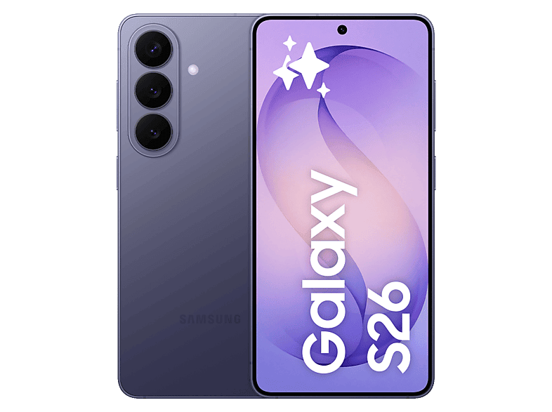01-641 Móvil - Samsung Galaxy S26, Violeta, 256 GB, 12 GB RAM, 6.3" FHD+, Exynos 2600, 4300 mAh, Android 16 - Imagen 1