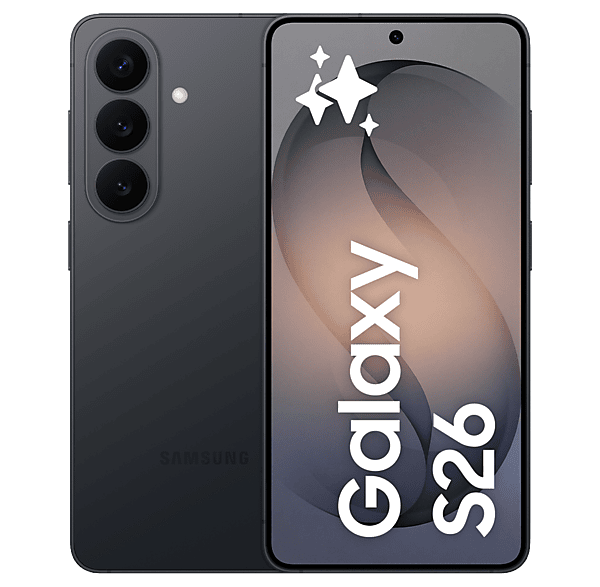 Móvil - Samsung Galaxy S26, Negro, 512 GB, 12 GB RAM, 6.3" FHD+, Exynos 2600, 4300 mAh, Android 16