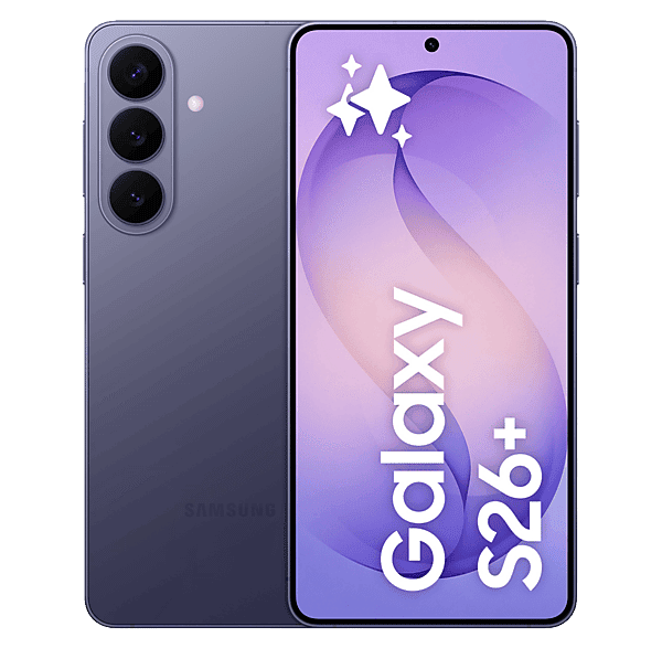 Móvil - Samsung Galaxy S26+, Violeta, 512 GB, 12 GB RAM, 6.7" QHD+, Exynos 2600, 4900 mAh, Android 16