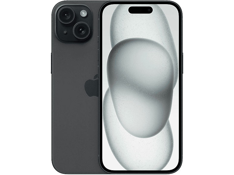 01-659 Smartphone - Apple iPhone 15, Black, Móvil iOS, 128 GB, 6 GB RAM, 6,1 " Super Retina XDR, Ceramic Shield, Recubrimiento oleofóbico, Anti-huellas - Imagen 1