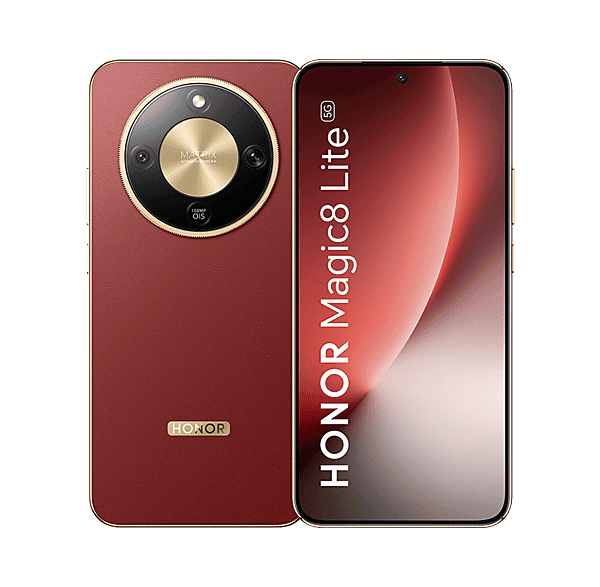 Móvil - Honor Magic8 Lite, Reddish Brown, 256GB, 8GB RAM, 6.79" AMOLED de 4320 Hz, Qualcomm® Snapdragon® 6 Gen 4 (4nm), 7500 mAh