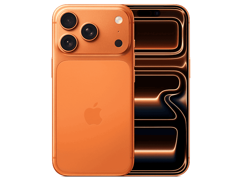 01-744 Smartphone - Apple iPhone 17 Pro, Naranja cósmico, 512 GB, 5G, 6.3" OLED Super Retina XDR, Chip A19 Pro, iOS - Imagen 1