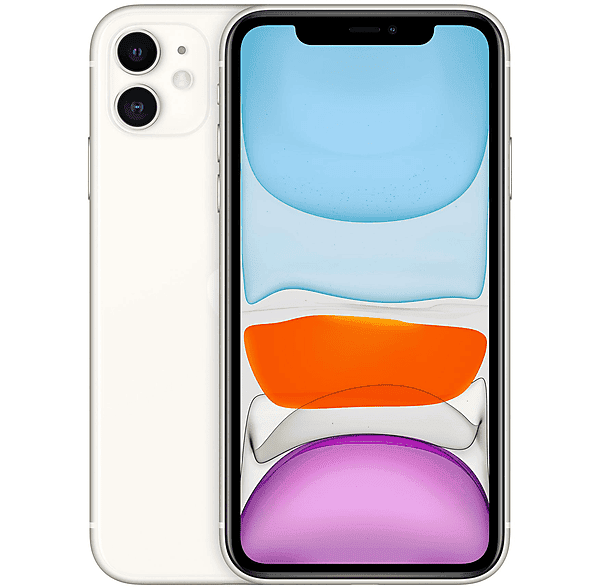 Smartphone - Apple iPhone 11, White, Móvil iOS, 64 GB, 4 GB RAM, A13 Bionic chip, 3,310 mAh