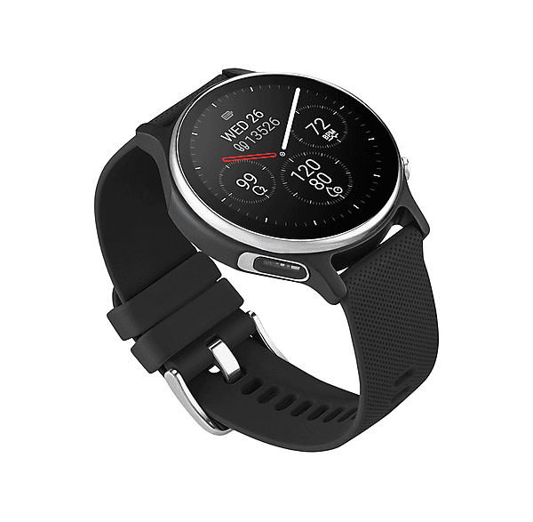 Smartwatch - ASUS VivoWatch 6 (HC-D06), 22 mm, Acero Inoxidable, Negro