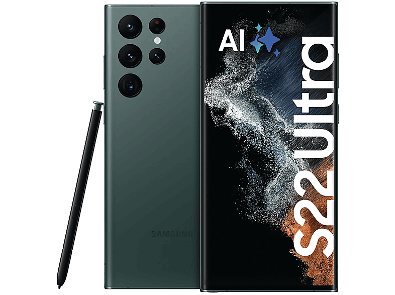 01-858 Smartphone - Samsung GALS22 ULTRA 6.8P/5G/8N/12+512GB/GR, Verde, Móvil Android, 12 GB RAM, 6,8 " Dynamic AMOLED 2X, Gorilla Glass 7, 120 Hz, 5000 mAh - Imagen 1