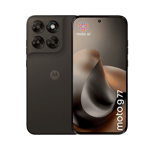 Móvil - Motorola moto g77, Black Olive, 256 GB, 8 GB RAM, 6.78 " Extreme AMOLED, MediaTek Dimensity 6400 (6 nm), 5200 mAh