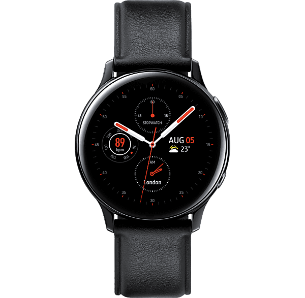 Smartwatch - Samsung SM-R830NSKAPHN, 40 mm, Acero inoxidable, Negro