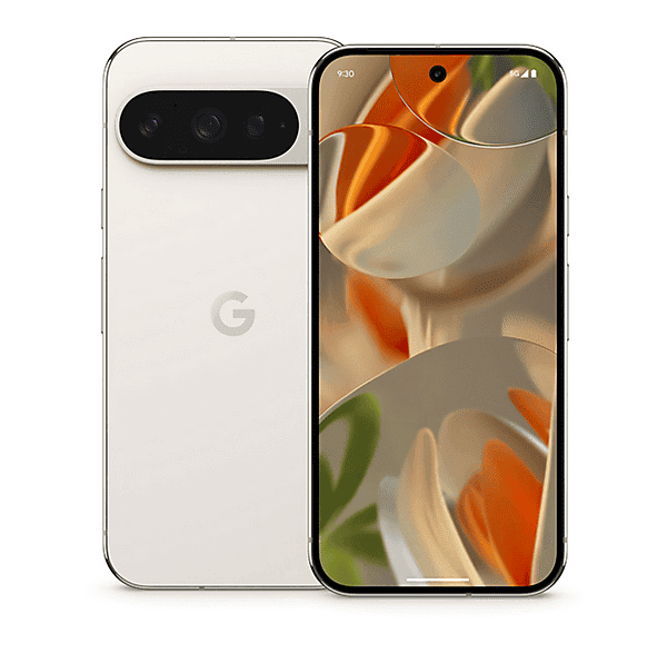 Smartphone - Google PIXEL 9 PRO 6.3P/5G/8N/16+128GB/W, Blanco, Móvil Android, 16 GB RAM, 6,3 " OLED, Gorilla Glass Victus 2, 120 Hz, Google, Tensor G4