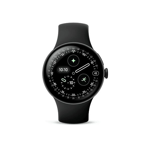 Smartwatch - Google Pixel Watch 4, S/L, Aluminio, Negro (ref. 168897445)