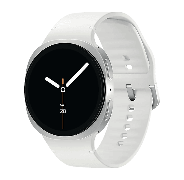 Smartwatch - Samsung Galaxy Watch8 LTE 40mm, 4G, 1.31", Exynos W1000, 32GB, 2GB RAM, 325 mAh, Android, Plata