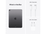 Tablet - Apple iPad Air, 256 GB, Gris, 10,9 " Retina 5K, 8 GB RAM, Apple M, M1, Tablet iPadOS - Imagen 2
